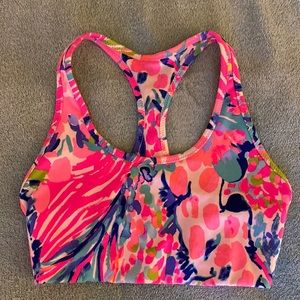 Lilly Pulitzer Gumbo Limbo Luxletic Sports Bra